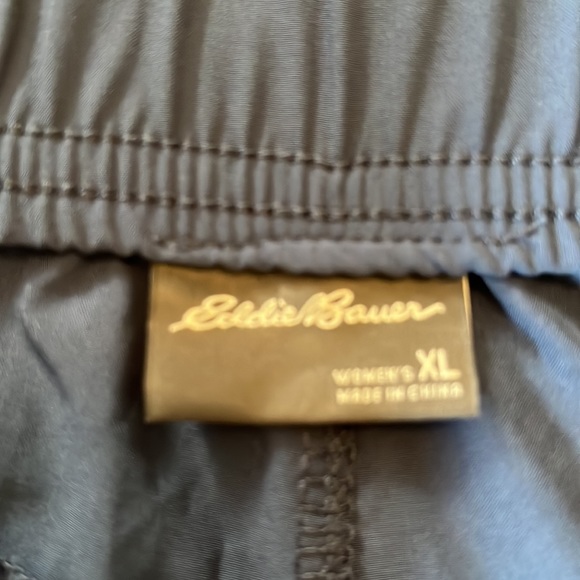 EDDIE BAUER Size XL Departure Ankle Pant Casual PullOn FlatFront Pkts $59 NEW - Picture 11 of 13